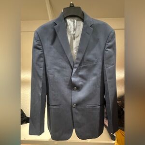 Louis phillipe Men's Navy Blazer 42 R